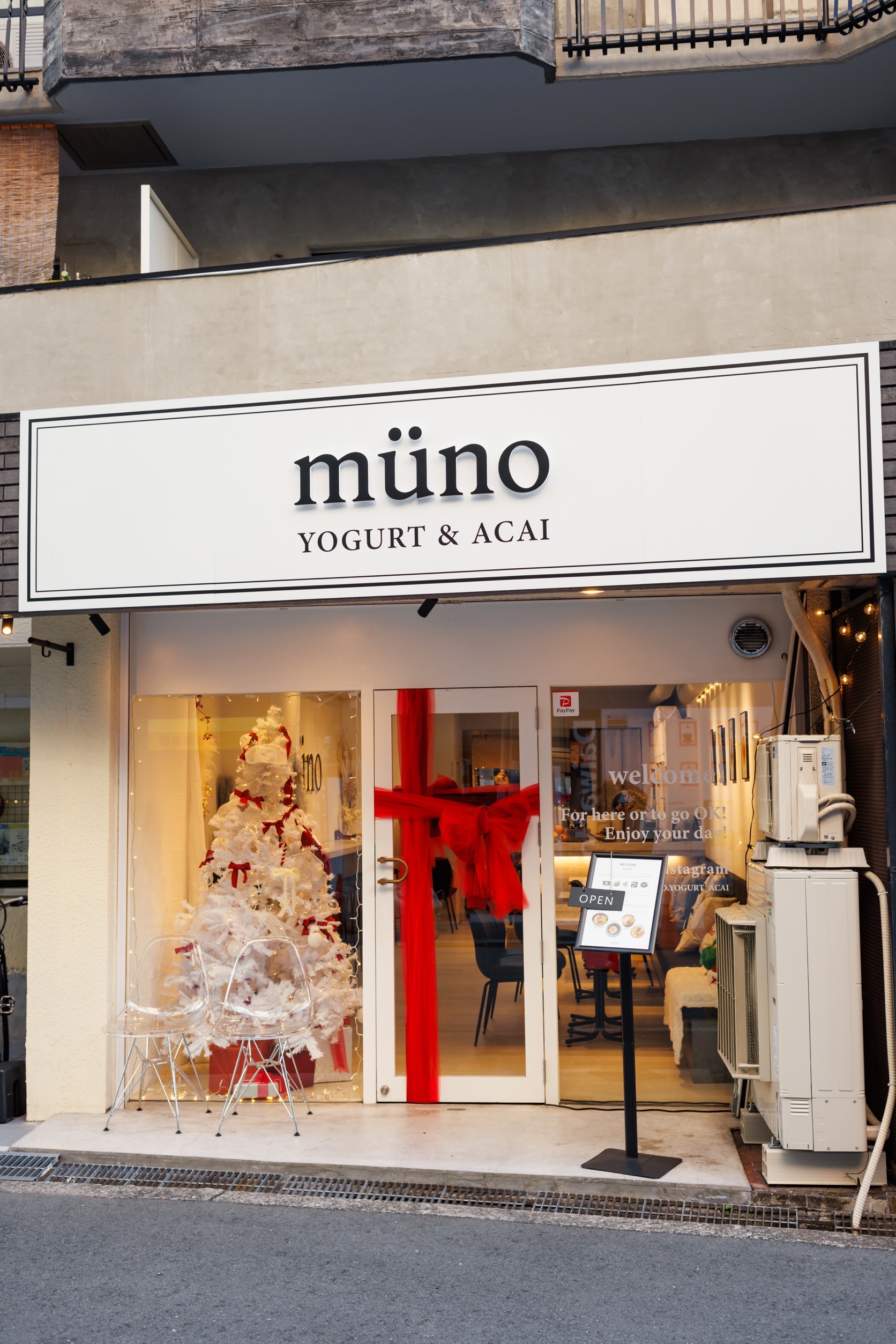 Greek Yogurt & Acai Bowl Menu